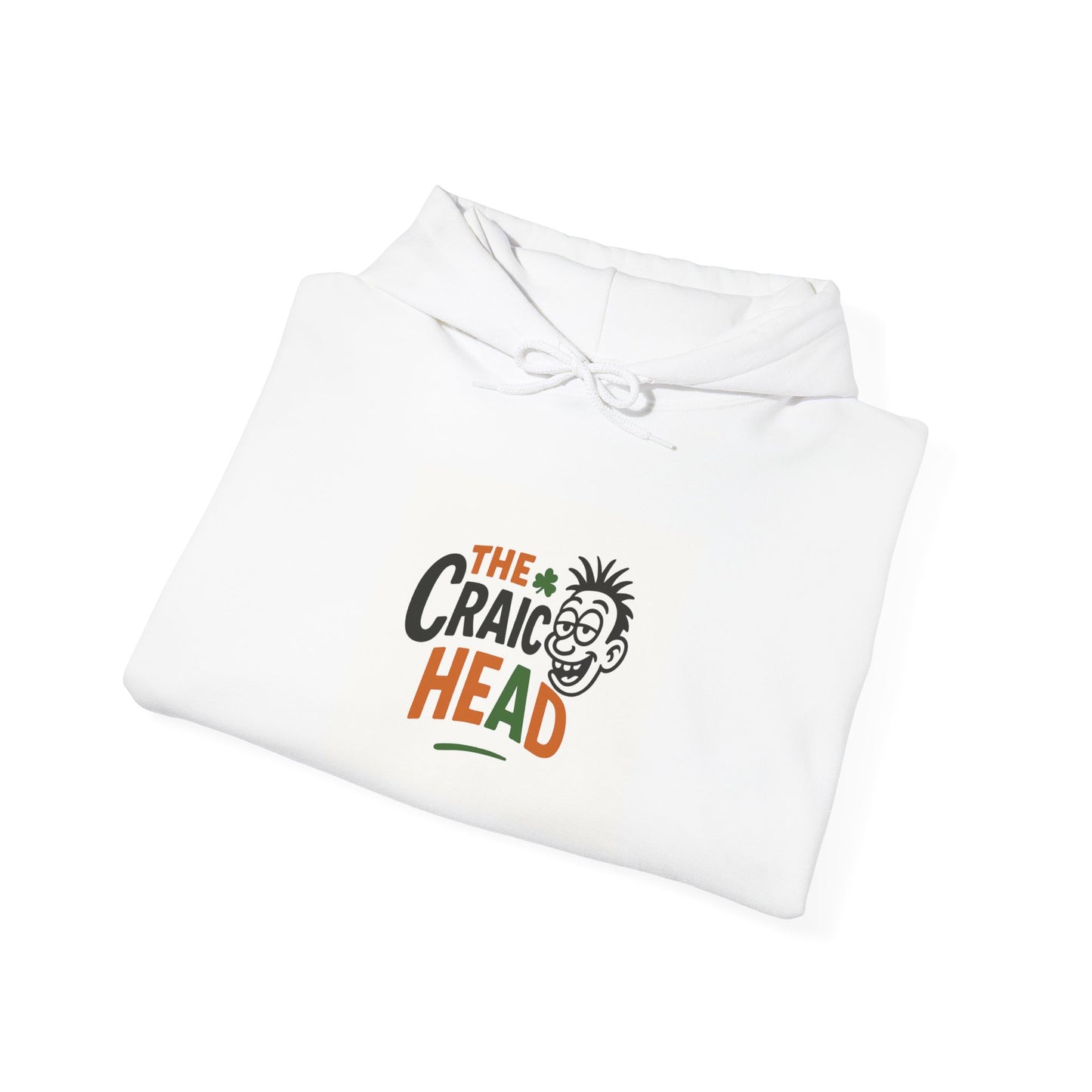 The Craic Head Unisex Heavy Blend™ Hooded Sweatshirt – Fun St. Patrick's Day Apparel