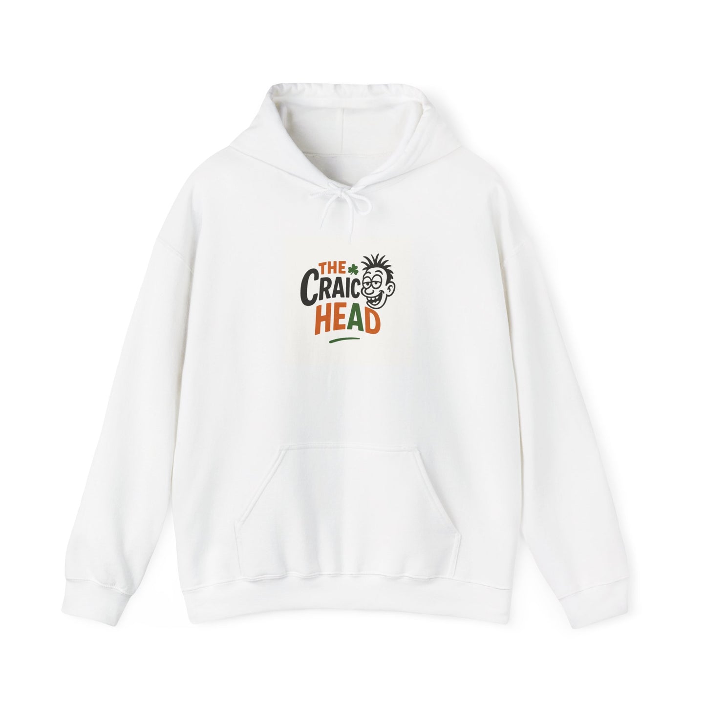The Craic Head Unisex Heavy Blend™ Hooded Sweatshirt – Fun St. Patrick's Day Apparel