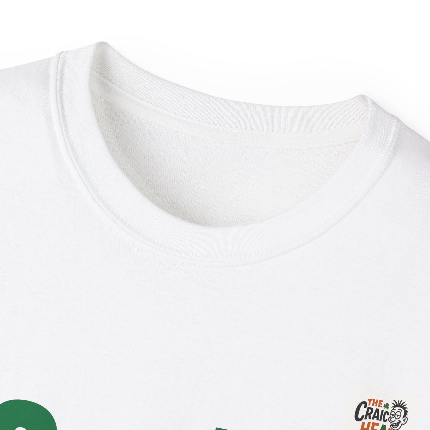 Craic Head Abroad Unisex Tee - Fun Vacation Shirt, Travel T-shirt, Gift for Travelers, St. Patrick's Day, Summer Vibes