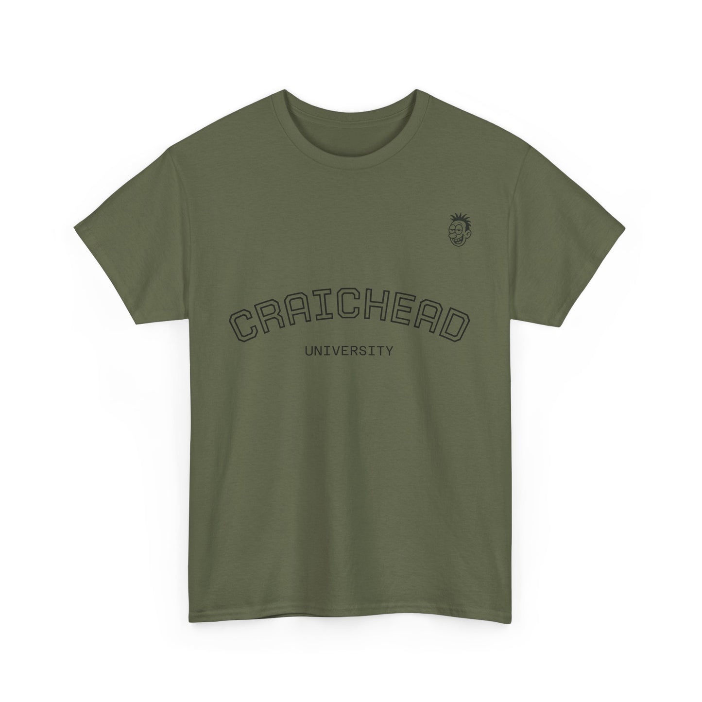 Unisex Cotton T-Shirt with Craichead University Design, Perfect for College Students, Casual Outings, Gifts for Graduates, Summer [...]