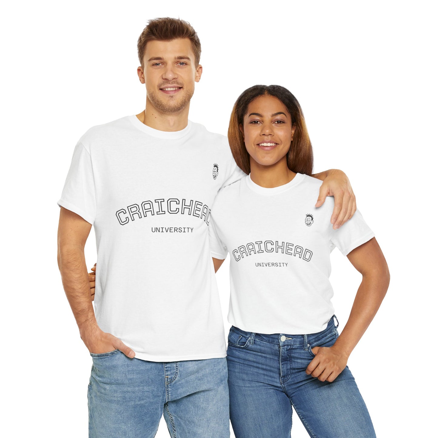 Unisex Cotton T-Shirt with Craichead University Design, Perfect for College Students, Casual Outings, Gifts for Graduates, Summer [...]